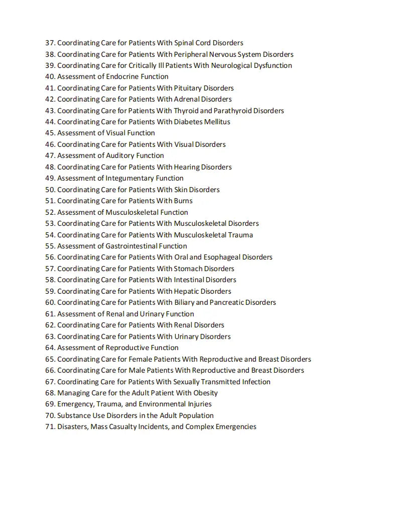 Test Bank Davis Advantage for Medical-Surgical Nursing: Making Connections to Practice 3rd Edition