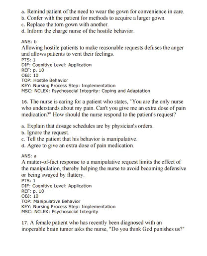 Test Bank Medical-Surgical Nursing: Concepts & Practice 5th Edition by Stromberg