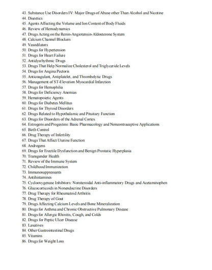 Test Bank Lehne’s Pharmacology for Nursing Care 12th Edition