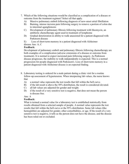 Test Bank Porth's Pathophysiology: Concepts of Altered Health 10th Edition by Norris