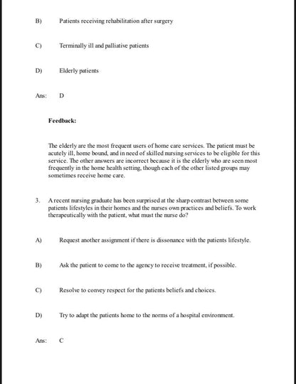 Test Bank Brunner & Suddarth's Medical-Surgical Nursing 15th Edition by Hinkle