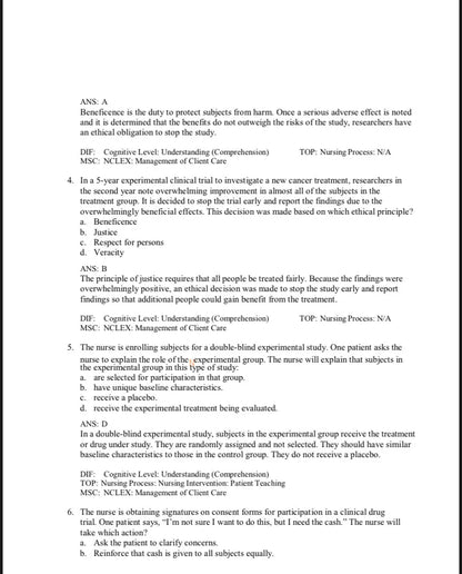 Test Bank Pharmacology: A Patient-Centered Nursing Process Approach 10th Edition by McCuistion